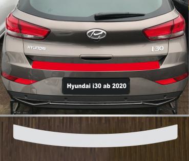 Lackschutzfolie Ladekantenschutz transparent 70 µm für Hyundai i30 ab 2020